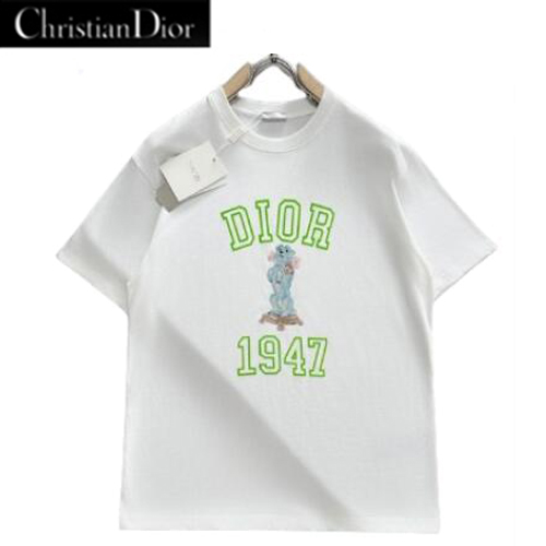 DIOR-042310 디올 화이트 DIOR 1947 티셔츠 남성용