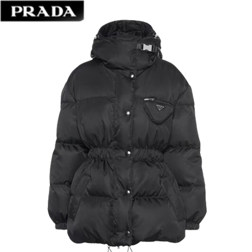 PRADA-29Y966 프라다 블랙 리나일론 다운 재킷 여성용