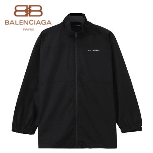 BALENCIAGA-083110 발렌시아가 블랙 아플리케 장식 바람막이 재킷 남여공용