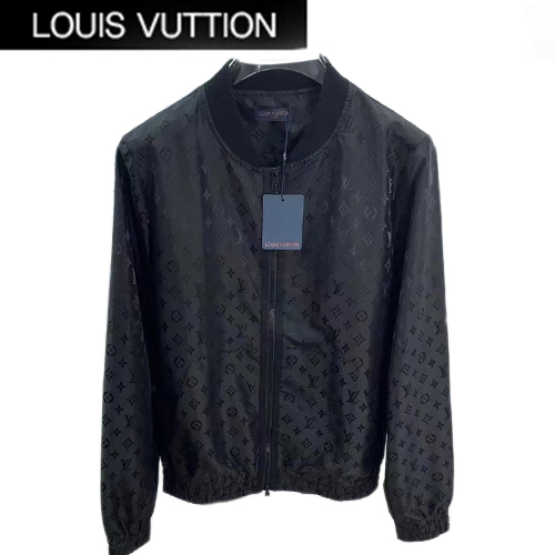 LOUIS VUITTON-02233 루이비통 블랙 모노그램 봄버 재킷 남성용