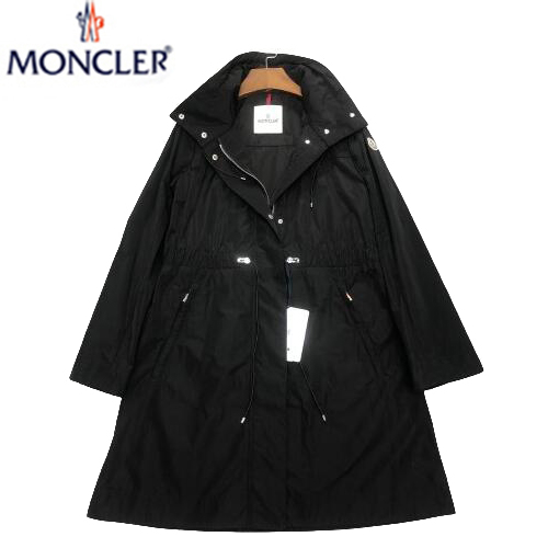 MONCLER-032010 몽클레어 블랙 나일론 바람막이 코트 여성용