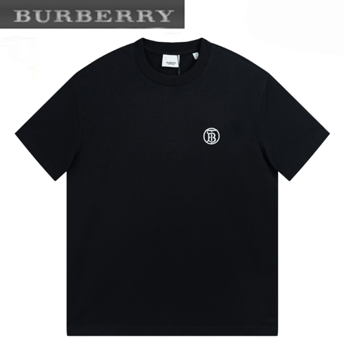 BURBERRY-041911 버버리 블랙 TB 로고 티셔츠 남성용