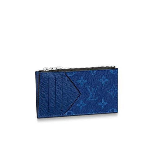 [스페셜오더]LOUIS VUITTON-M30270 루이비통 블루 모노그램 코인 카드 홀더