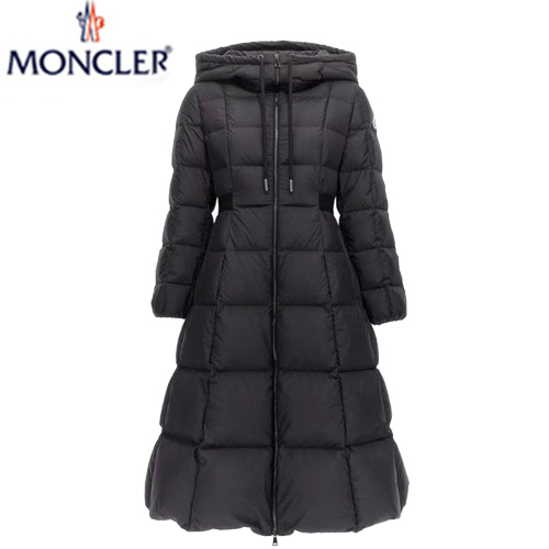 MONCLER-10308 몽클레어 블랙 FAUCON 롱 다운 재킷 여성용