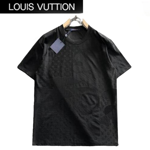 LOUIS VUITTON-031912 루이비통 블랙 모노그램 티셔츠 남성용