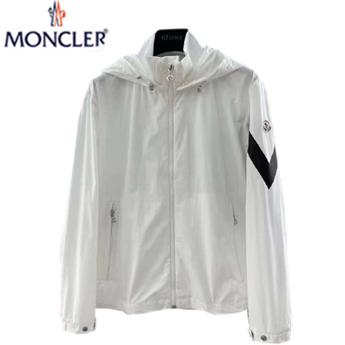 [스페셜오더]MONCLER-H20911 몽클레어 화이트 Fetuque 후드 재킷 남성용