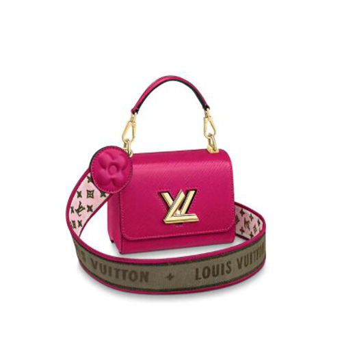 [스페셜오더]LOUIS VUITTON-M57063 루이비통 로즈 핑크 에삐 레더 트위스트 미니