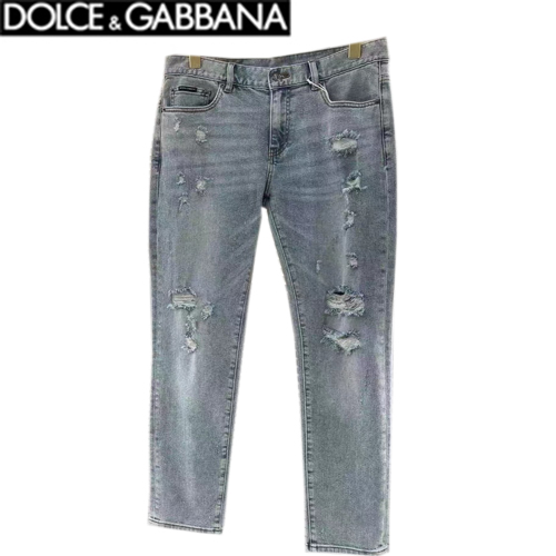 Dolce and Gabbana-030313 돌체 앤 가바나 라이트 블루 청바지 남성용