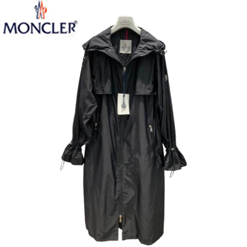 MONCLER-032015 몽클레어 블랙 나일론 바람막이 코트 여성용