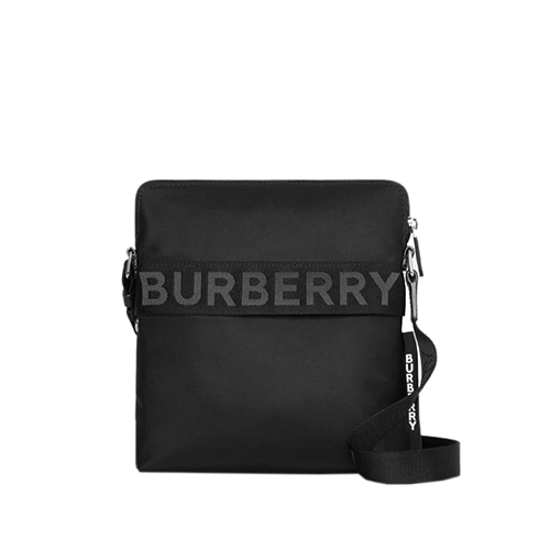 [스페셜오더]BURBERRY-80096121 버버리 블랙 로고 디테일 크로스바디백