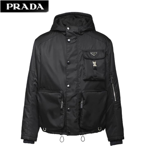 PRADA-SGB812 프라다 블랙 리나일론 블루종 재킷 남여공용