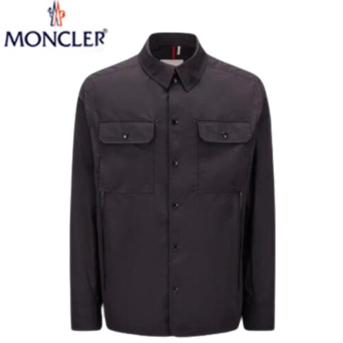 MONCLER-10061 몽클레어 블랙 더블 포켓 셔츠 남성용