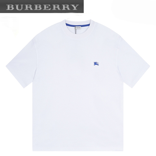 BURBERRY-04131 버버리 화이트 코튼 티셔츠 남성용