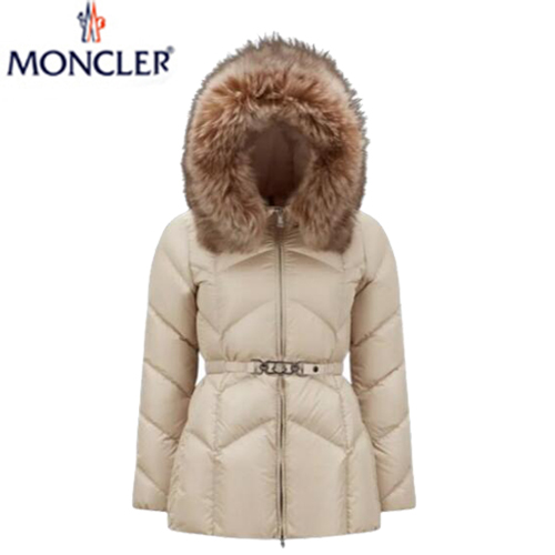 MONCLER-I20931 몽클레어 아이보리 LORIOT 쇼트 다운 재킷 여성용