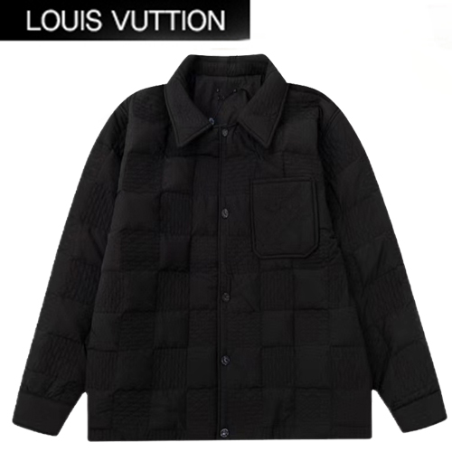 LOUIS VUITTON-10102 루이비통 블랙 다미에 셔츠 남성용