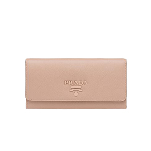[스페셜오더]PRADA-1MH132 프라다 사피아노 가죽 파우더 핑크 플랩 지갑