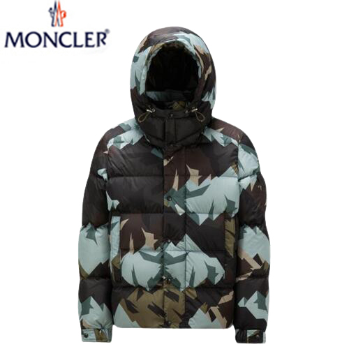 MONCLER-I20911 몽클레어 카키 Mosa 쇼트 다운 재킷 남성용