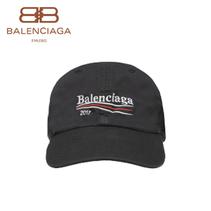 BALENCIAGA-474622 발렌시아가 로고 자수 장식의 클래식 베이스볼 캡 남녀공용 (2컬러)