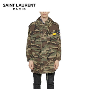 SAINT LAURENT-DANLI001 생 로랑 오버핏 밀리터리 남녀공용 야상 쟈켓