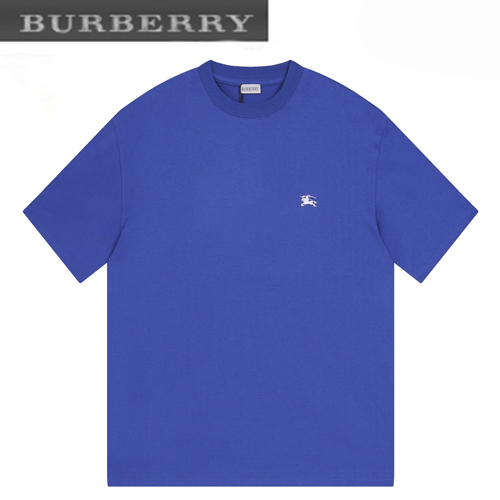 BURBERRY-04134 버버리 블루 코튼 티셔츠 남성용