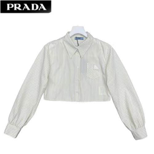 PRADA-07302 프라다 스트라이프 셔츠 여성용(2컬러)