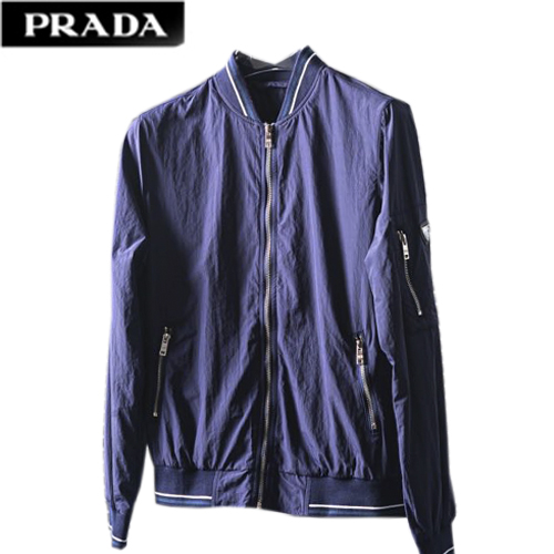 PRADA-10055 프라다 트라이앵글 로고 바람막이 재킷 남성용(2컬러)