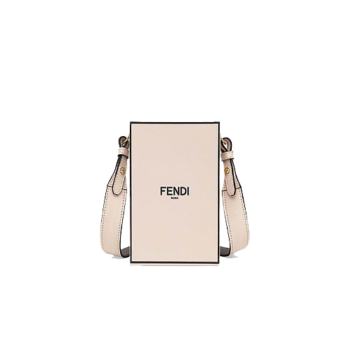 [스페셜오더]FENDI-8BT339 펜디 핑크 버티컬 박스 숄더백