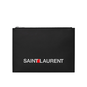 SAINT LAURENT-397294 생 로랑 블랙 SAINT LAURENT 프린티드 태블릿 홀더 클러치