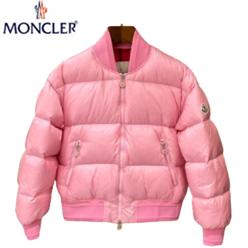 MONCLER-12086 몽클레어 핑크 나일론 패딩 여성용