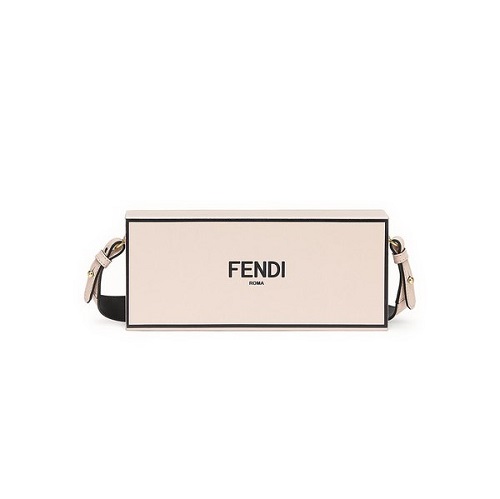 [스페셜오더]FENDI-8BT340 펜디 핑크 호리젠탈 박스 숄더백