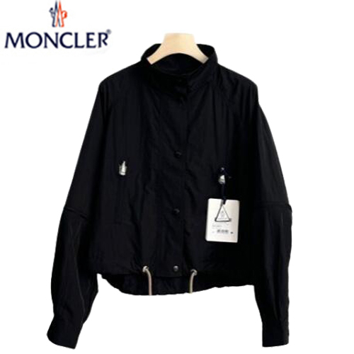 MONCLER-04088 몽클레어 블랙 나일론 바람막이 재킷 여성용