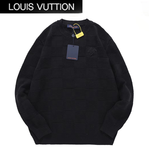 LOUIS VUITTON-10228 루이비통 블랙 다미에 스웨터 남여공용