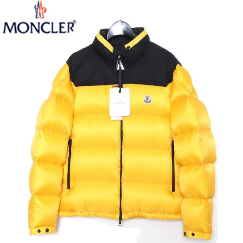 MONCLER-11248 몽클레어 옐로우/블랙 나일론 패딩 남여공용
