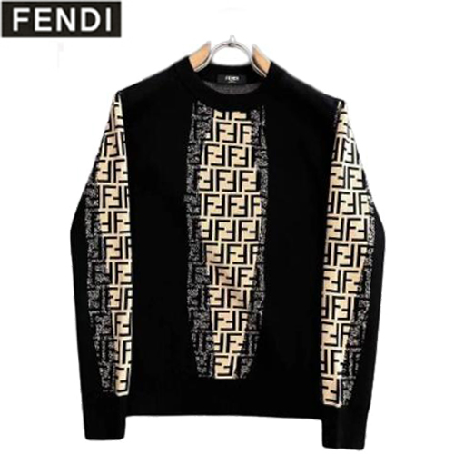 FENDI-10258 펜디 블랙 FF 스웨터 남성용