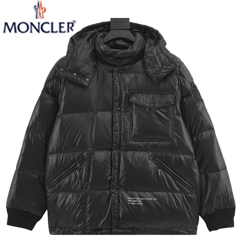 MONCLER-12079 몽클레어 블랙 나일론 패딩 남여공용