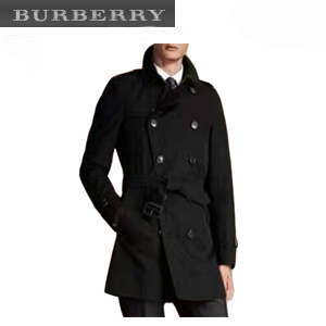 [스페셜오더]BURBERRY-BB02086 버버리 트렌치 코트 남성용 블랙