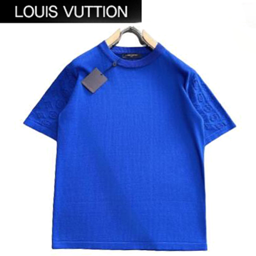 LOUIS VUITTON-03179 루이비통 블루 모노그램 티셔츠 남성용