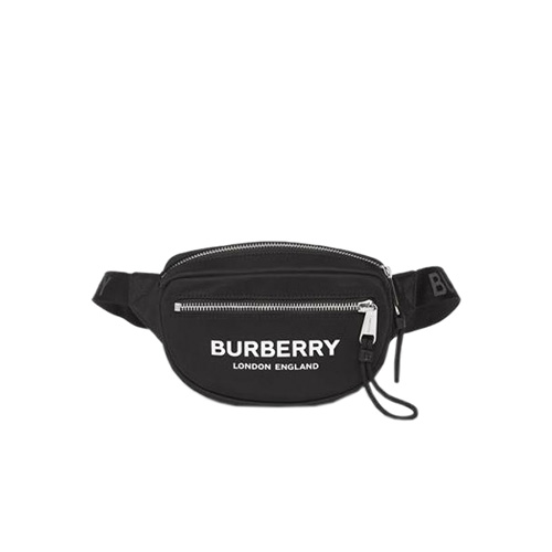 [스페셜오더]BURBERRY-80145201 버버리 블랙 스몰 로고 프린트 캐논 범백