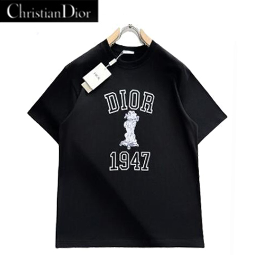 DIOR-04239 디올 블랙 DIOR 1947 티셔츠 남성용