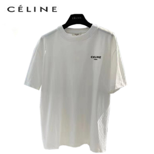 CELINE-07025 셀린느 화이트 코튼 티셔츠 남여공용