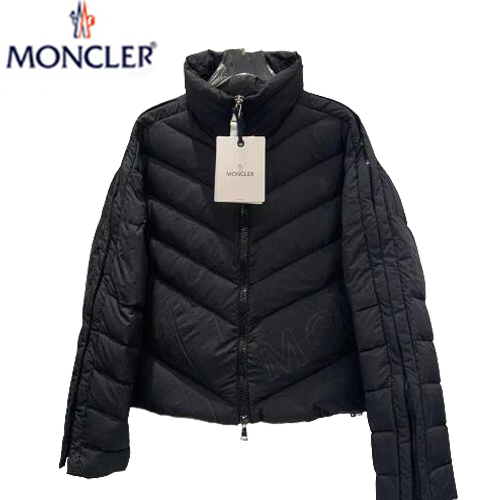 MONCLER-I10931 몽클레어 블랙 Vonnes 쇼트 다운 재킷 여성용
