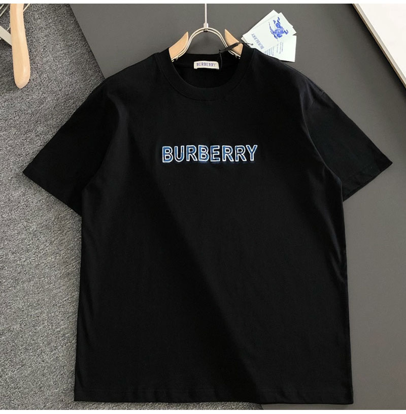 BURBERRY-05202 버버리 2026년 뉴 자수 크루넥 티셔츠