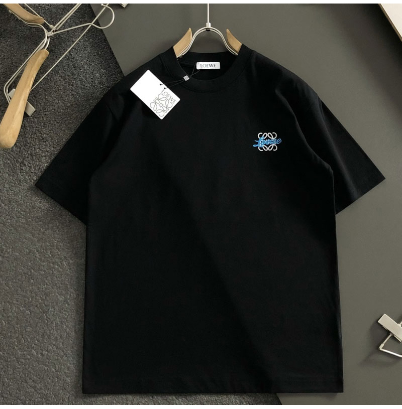 LOEWE-040710 로에베 2026년 봄/여름 남여공용 반팔 티셔츠
