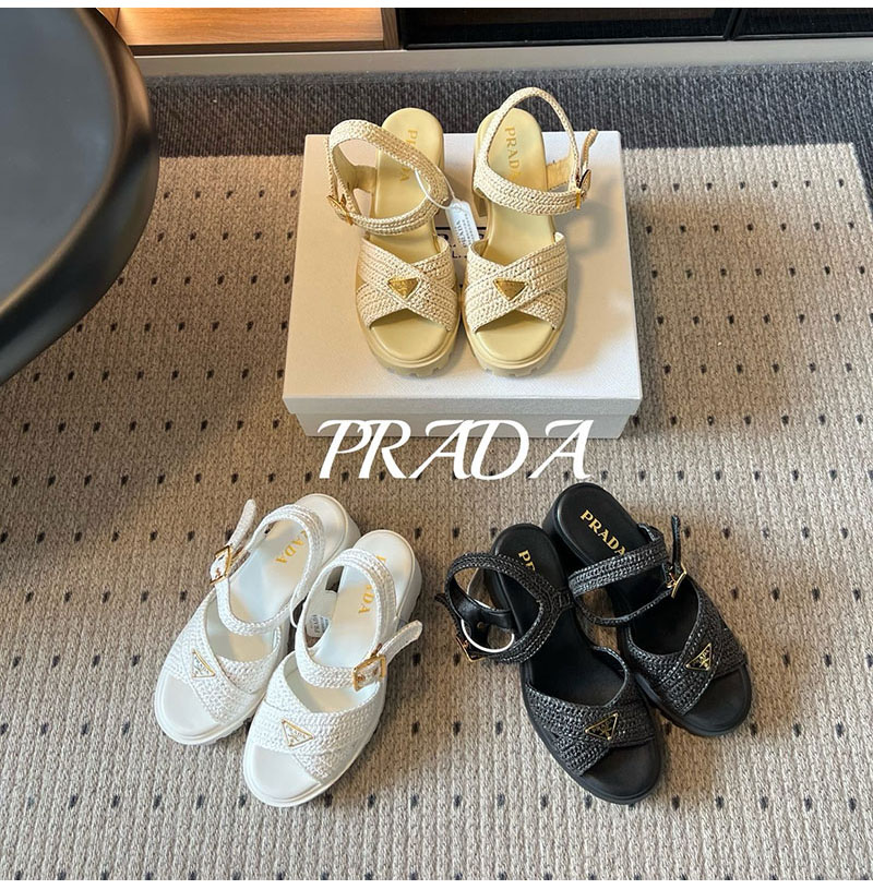 PRADA-05286 프라다 2026SS 여성용 플랫폼 하이힐 샌들(3컬러)