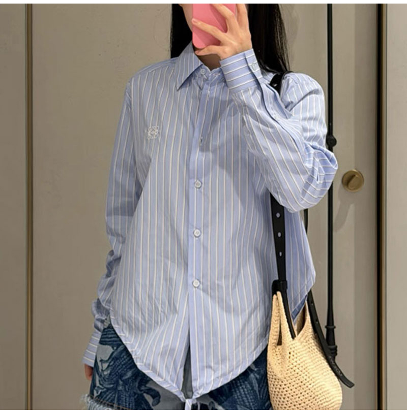 LOEWE-08215 로에베 2026SS 면 셔츠