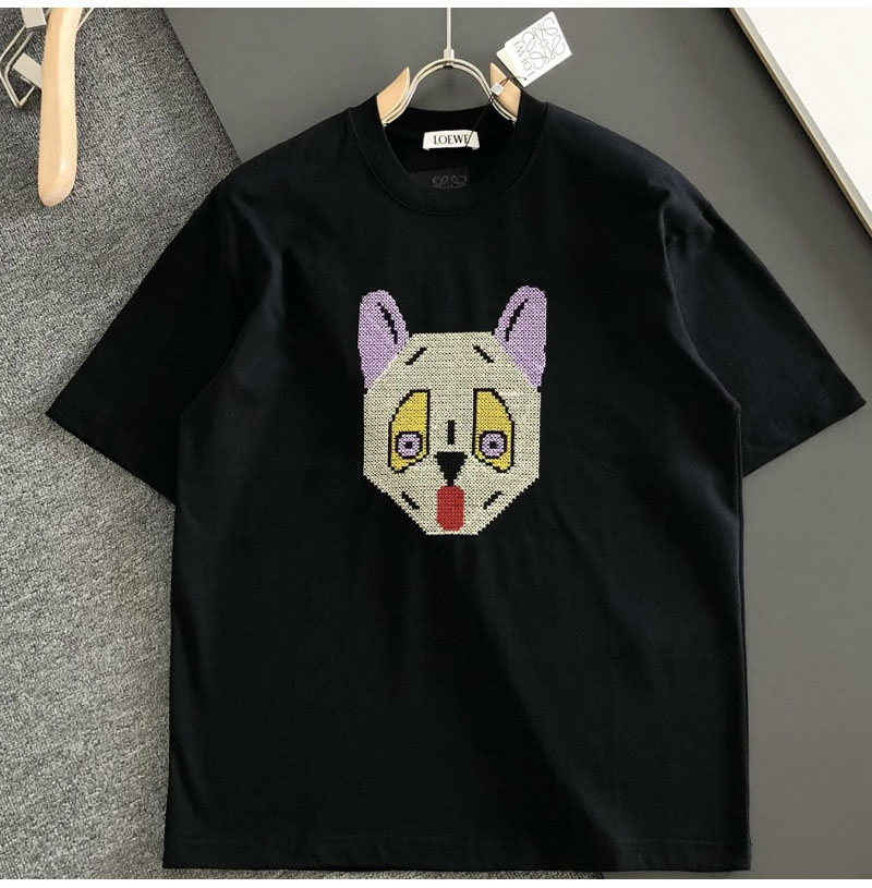 LOEWE-04204 로에베 2026SS 남녀공용크루넥 티셔츠