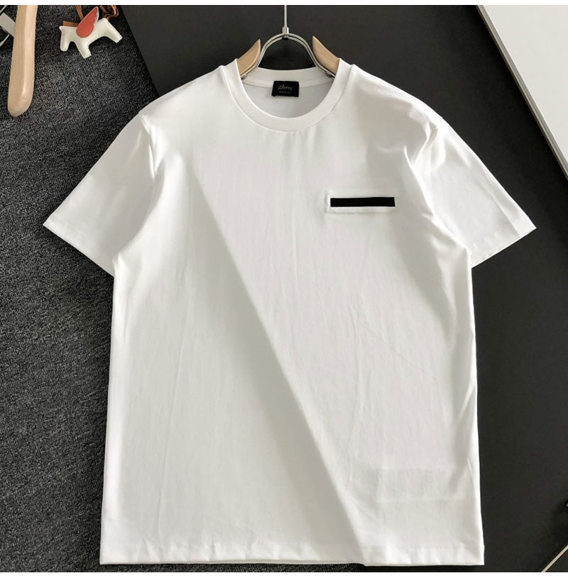 BRIONI-04212 브리오니 2026SS 크루넥 패션 반팔 티셔츠