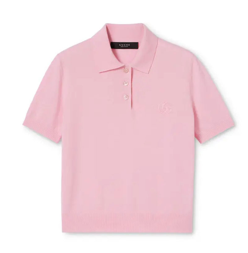 GUCCI-660380300 구찌 2026SS 여성용 울 니트 폴로 셔츠