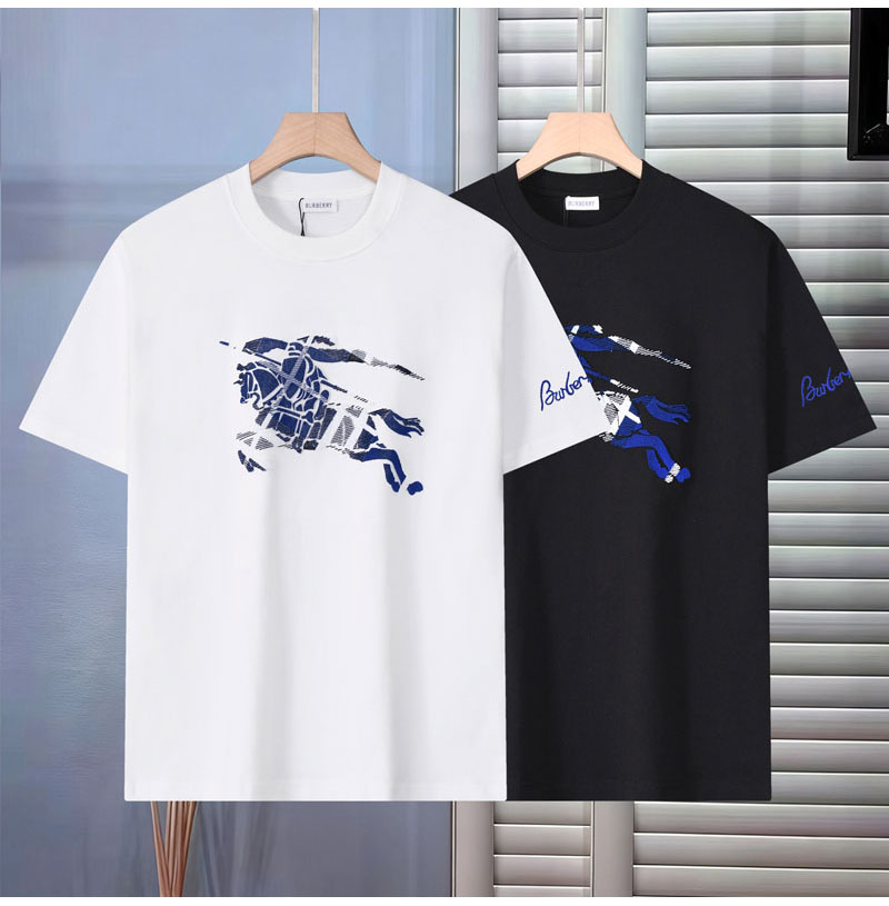 BURBERRY-04271 버버리 2026년 스프링/서머 최신 반팔 크루넥 티셔츠