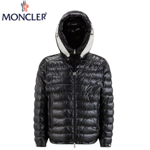 MONCLER-12129 몽클레어 블랙 나일론 패딩 남성용